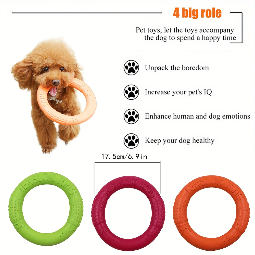 Dog Training Toys Outdoor Spor - Flying Disc Dog Training Toy recension och pris