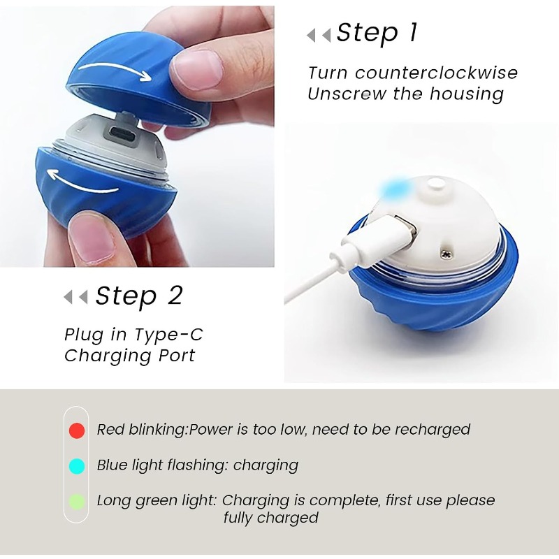 USB Smart Puppy Interactive Do - Automatic Moving Dog Ball recension och pris