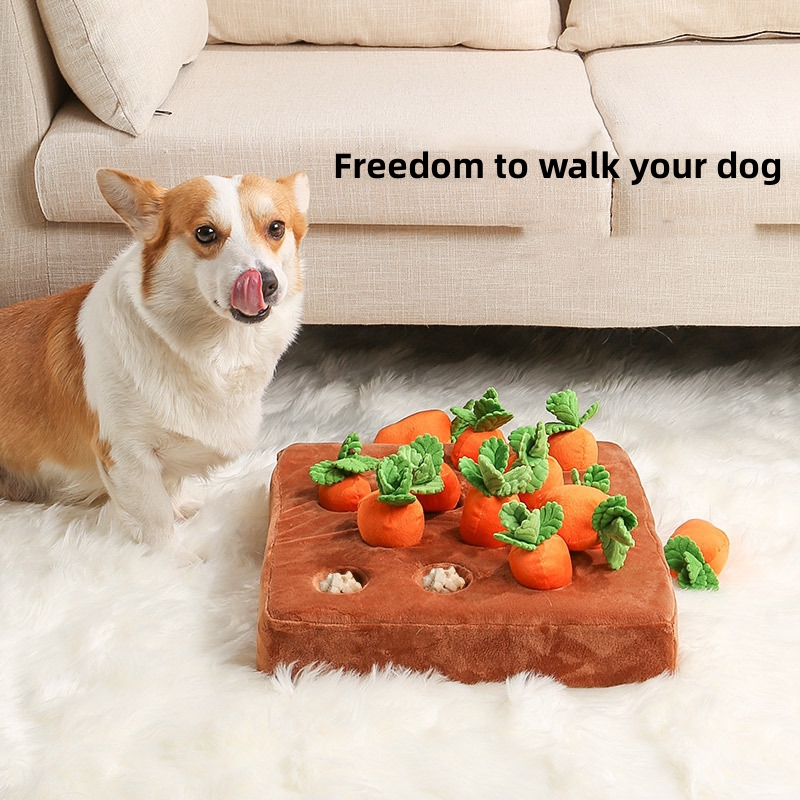 Dog Carrot Plush Toy Interacti - Snuffle Mat For Dogs recension och pris