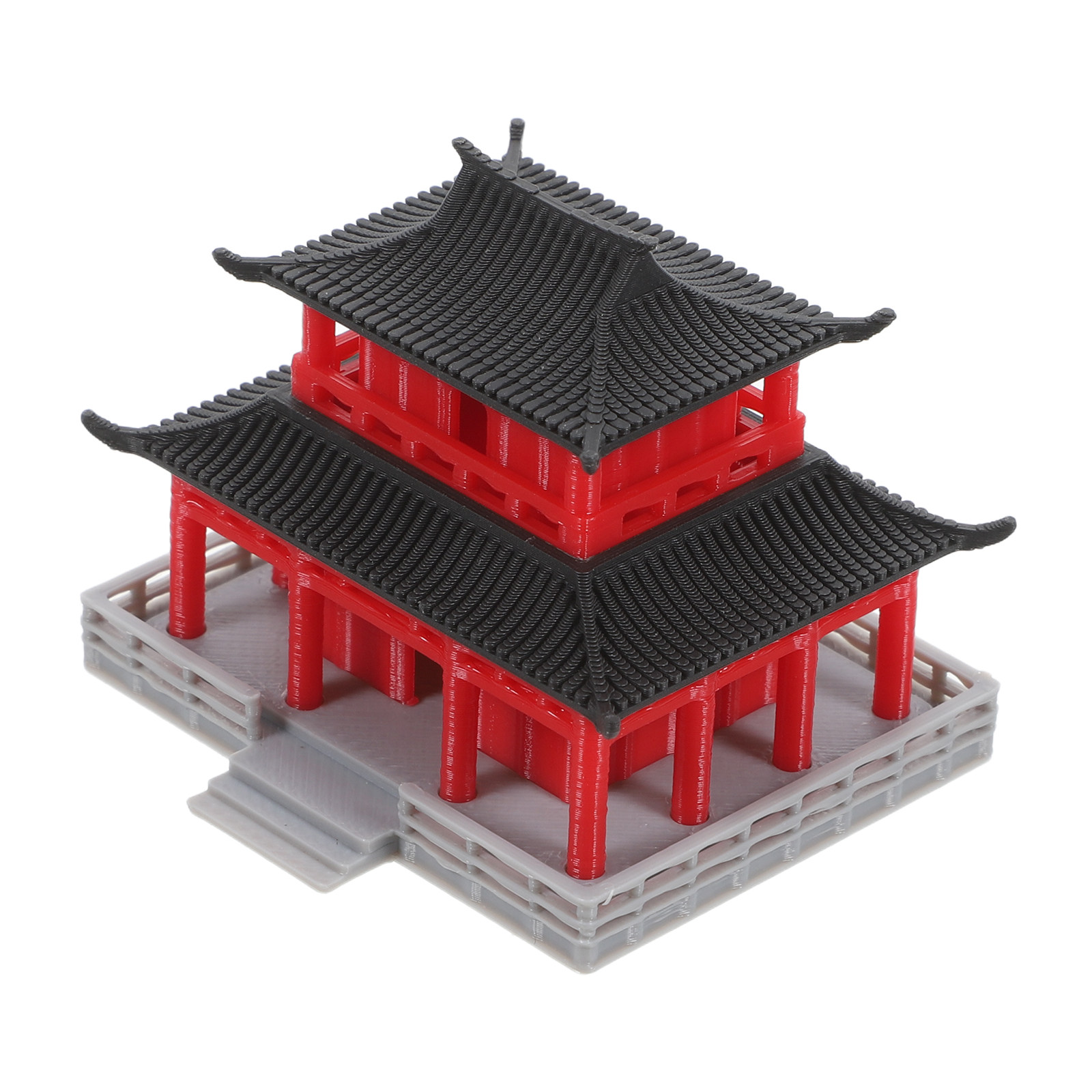 Chinese Ancient Pavilion Black - Aquarium recension och pris