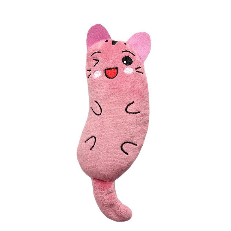 Funny Pet Plush Embroidery Cat - Catnip Interactive Plush Mouse recension och pris