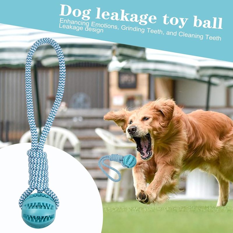 Volumoon Ball on Rope - Indest - Indestructible Dog Chew Toy recension och pris