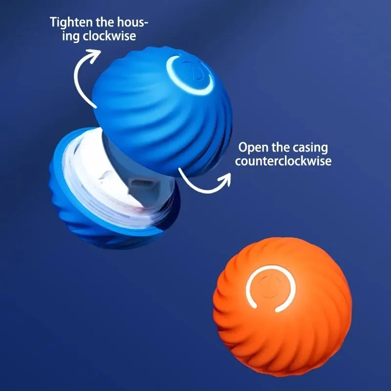 USB Charging Automatic Bouncin - Automatic Moving Dog Ball recension och pris