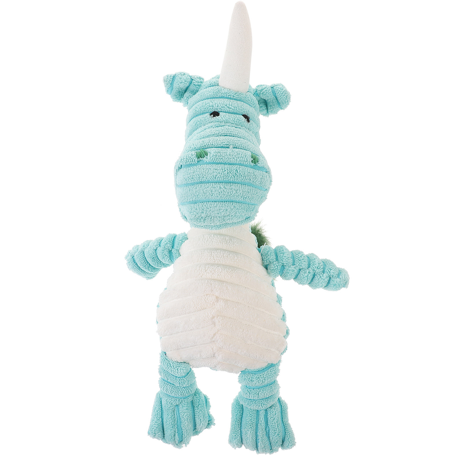 Striped Unicorn Plush Squeaky  - Flying Disc Dog Training Toy recension och pris