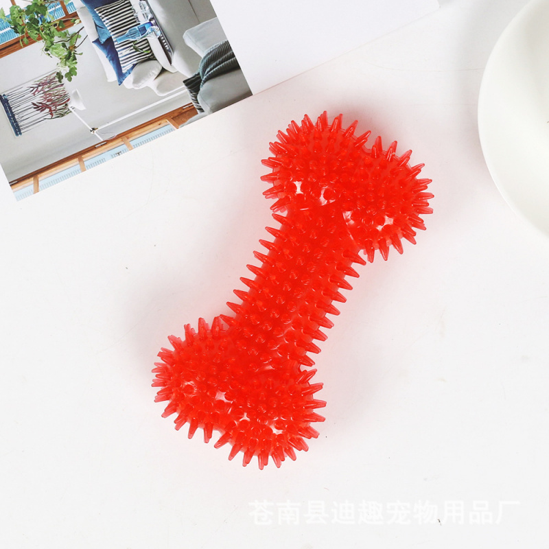 Pet toy for large dogs, rubber - Teeth Cleaning Dog Chew Bone recension och pris