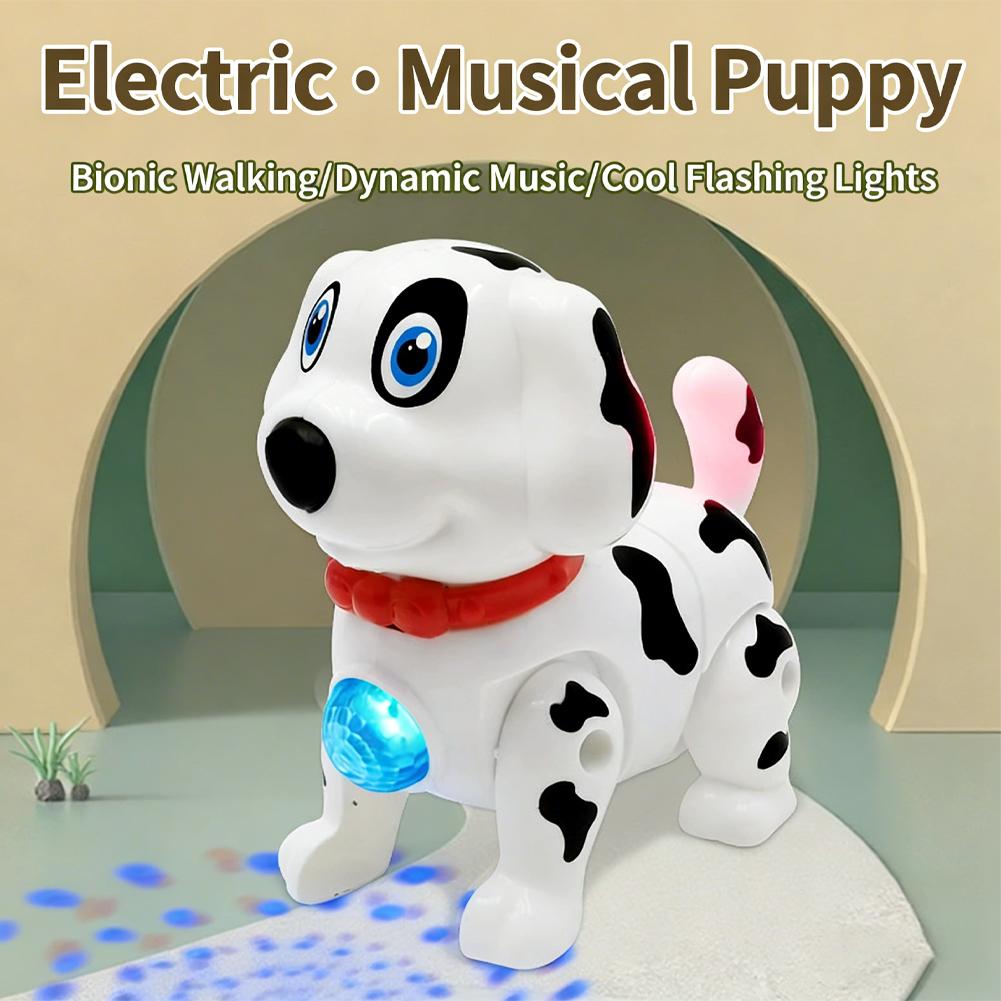 Electric Walking Robot Dog Toy - Suction Cup Dog Tug Toy recension och pris