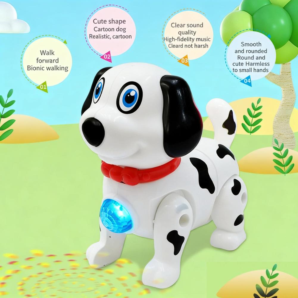Electric Walking Robot Dog Toy - Suction Cup Dog Tug Toy recension och pris