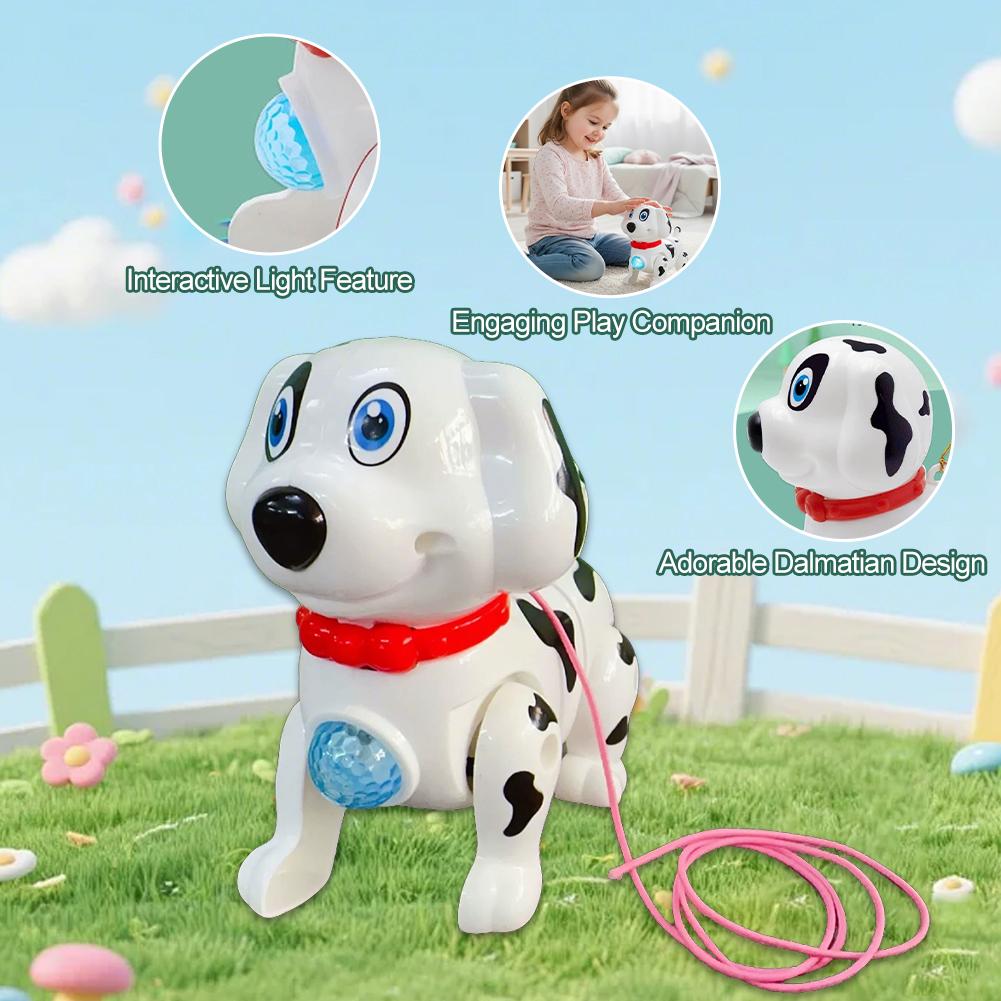 Electric Walking Robot Dog Toy - Suction Cup Dog Tug Toy recension och pris