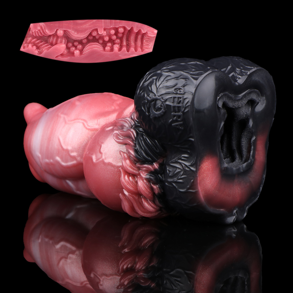 SHAZ Real Dog Dildo Sheath Pen - Suction Cup Dog Tug Toy recension och pris