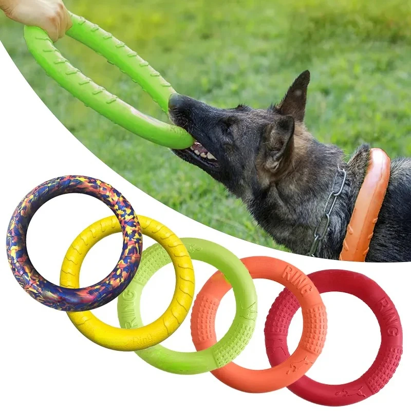 Dog Toys Pet Flying Discs EVA  - Indestructible Dog Chew Toy recension och pris