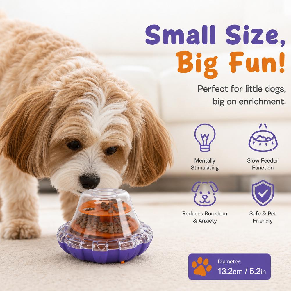 Interactive Dog Puzzle Toy Slo - Dog Puzzle Feeder Toy recension och pris