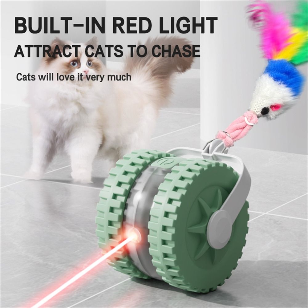 With Mouse Tail Infrared Laser - Laser Pointer Cat Toy Automatic recension och pris