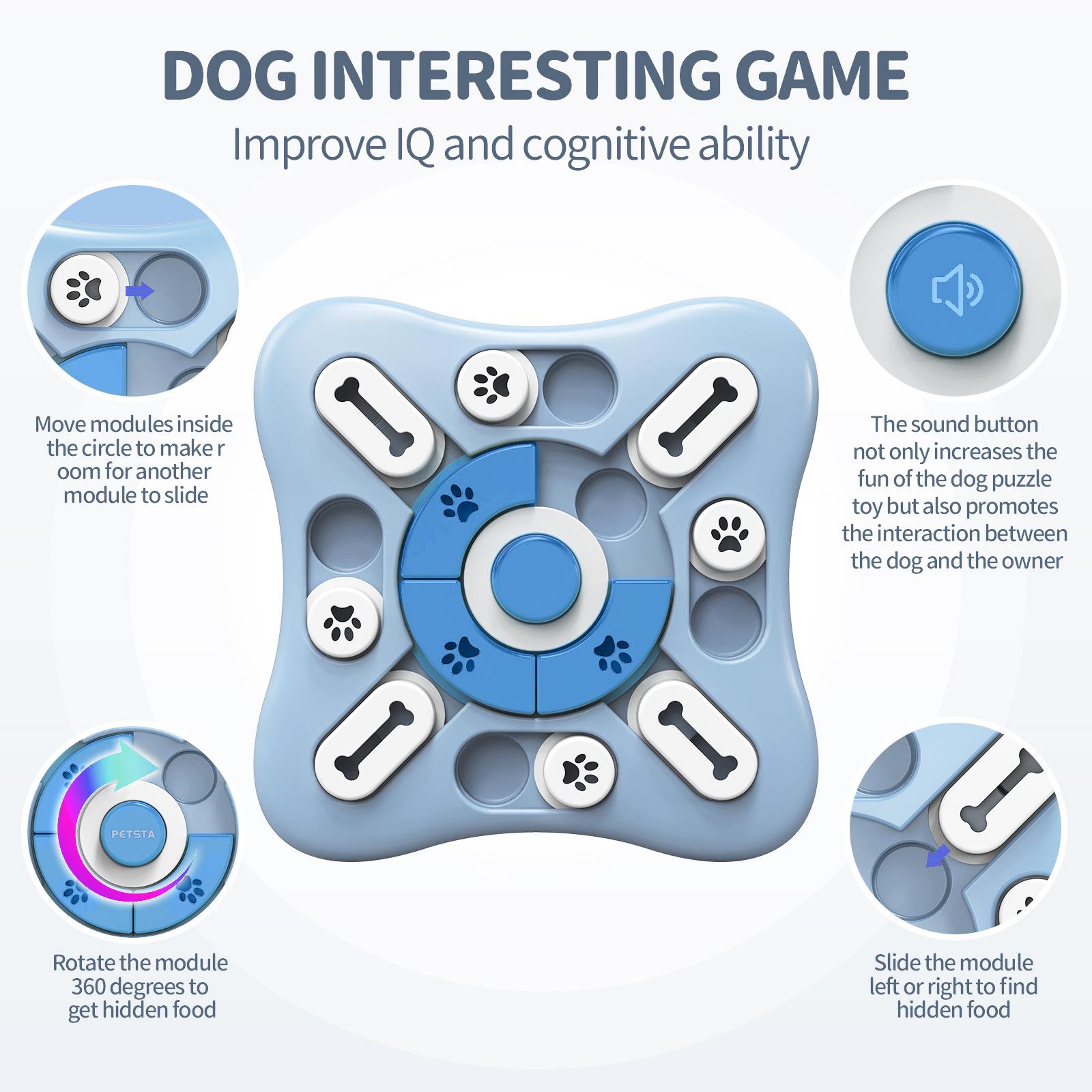 Dog Toys Slow Feeder Interacti - Dog Puzzle Feeder Toy recension och pris